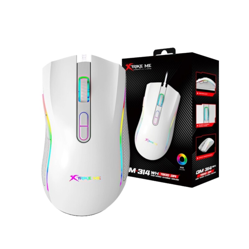 Xtrike Me GM-314 Wired RGB Gaming Mouse Xtrike Me GM-314 Wired RGB Gaming Mouse
